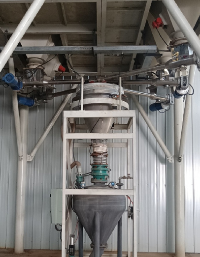 Precision weighing system installation