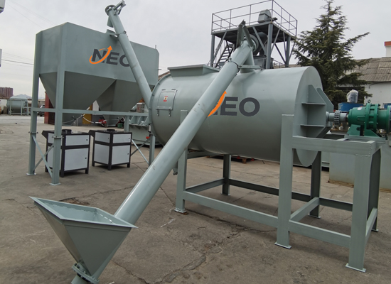 Home simple dry mortar production line