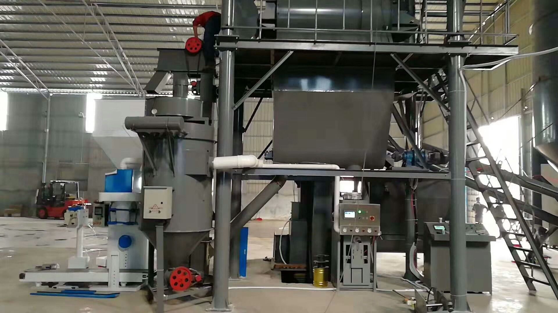 Tile adhesive manufacturing plant