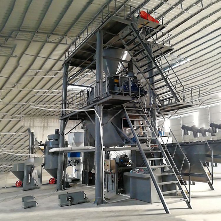 Tile adhesive production line case
