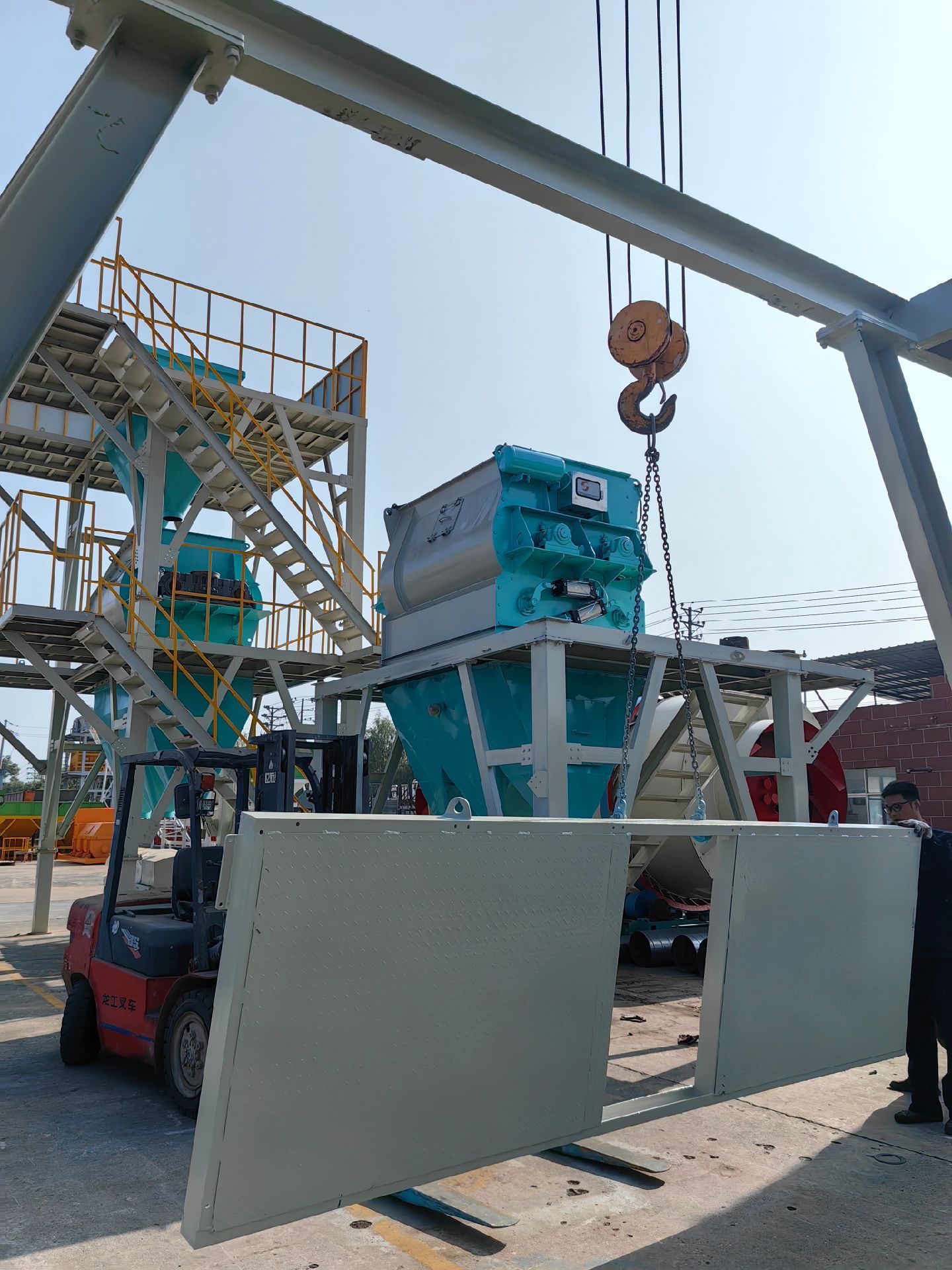 Waterproof mortar production line case
