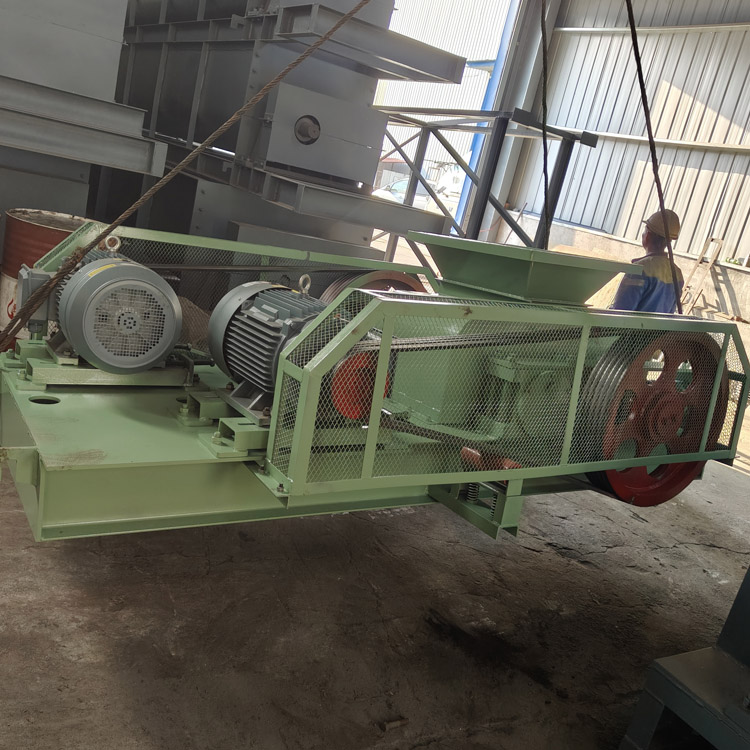 Roller crusher detail